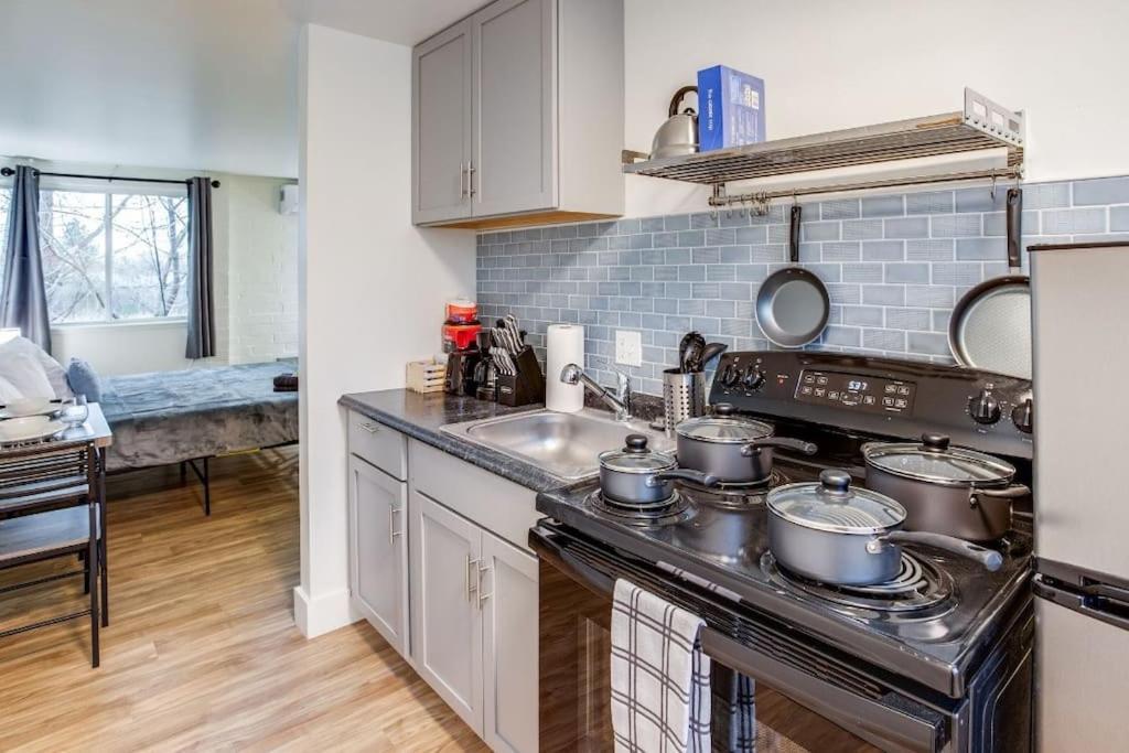 Studio W/ King Bed Near Dwtn 羅徹斯特 外观 照片